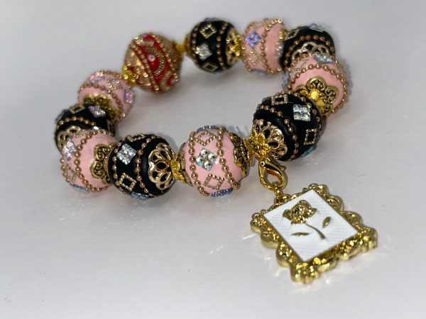 B2 Cloisonne Named Bracelet