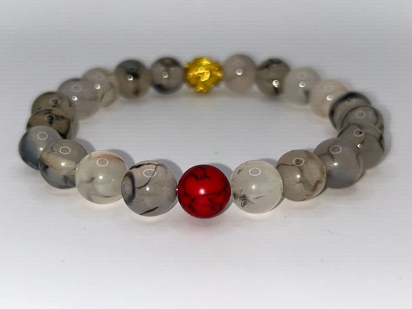 B5- Piece Dragon’s Vein Bracelet- Price $25 MENS