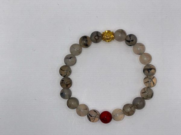 B5- Piece Dragon’s Vein Bracelet- Price $25 MENS - Image 2